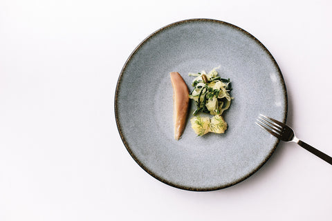 A plate of pickled fish bonito, called lakerda, at Mikla restaurant in Istanbul