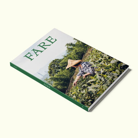A side view of Fare magazine's Taipei, Taiwan city guide