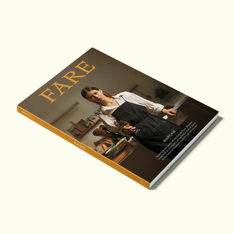 A side view of Fare magazine's Warsaw, Poland city guide